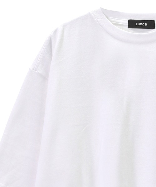 「ZUCCa」 半袖プルオーバー M size ベージュ メンズ