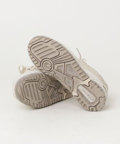 「New Balance」 ローカットスニーカー 24.5cm ベージュ レディースの画像