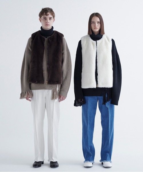「CULLNI」 デニムパンツ 1 ブルー メンズの画像