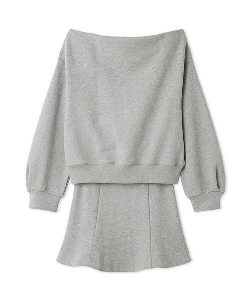 snidel トップス セットアップ SNIDEL（スナイデル） セットアップ 1 グレー レディース : ZOZOTOWN
