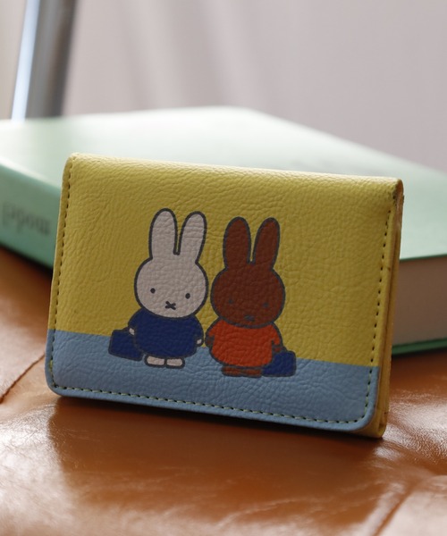 Miffy（ミッフィー） ミニ 財布 パスケース付三つ折財布 レディース