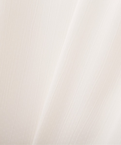 「NATURAL BEAUTY BASIC」 半袖ブラウス SMALL グレイッシュベージュ レディース_画像9