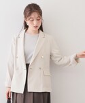 ジャケット テーラードジャケット 「再入荷」ダ...の詳細画像2