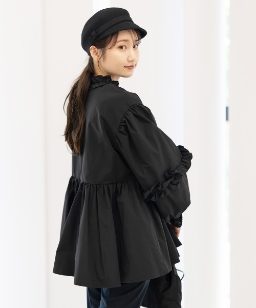 Neige（ネージュ） ブルゾン ONE SIZE ブラック レディース : ZOZOTOWN