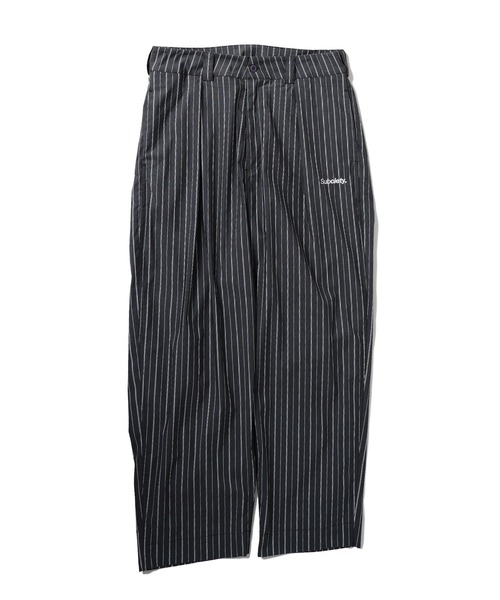 「Subciety」 スラックス X-LARGE ブラック メンズ_画像3