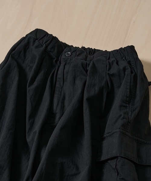 カーゴパンツ 「is-ness/イズネス」Herringbone 6-Pocket Pants メンズの画像