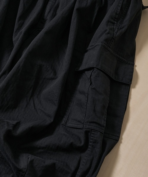 カーゴパンツ 「is-ness/イズネス」Herringbone 6-Pocket Pants メンズの画像