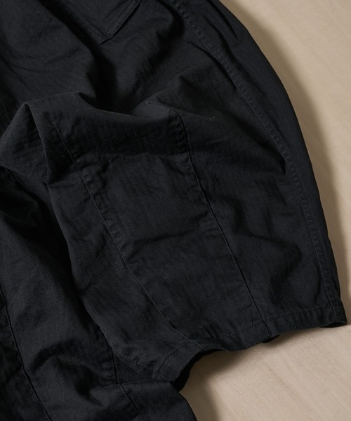 カーゴパンツ 「is-ness/イズネス」Herringbone 6-Pocket Pants メンズの画像