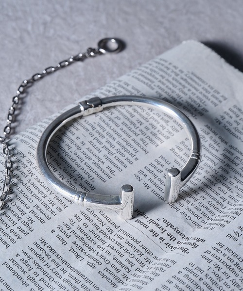 バングル 「MAISON CLUB」Double T Bangle Silver925 KUN メンズ レディースの画像