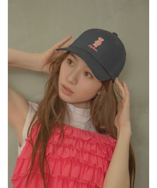 LILY BROWN（リリーブラウン） キャップ 帽子 Lily Bearエンブロイ