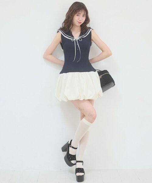 MAJESTIC LEGON（マジェスティックレゴン） ワンピース 夏 セーラー