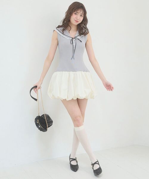 MAJESTIC LEGON（マジェスティックレゴン） ワンピース 夏 セーラー