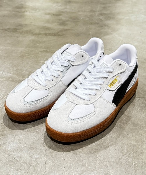 PUMA（プーマ） ローカットスニーカー 24.5cm ホワイト×ブラック 