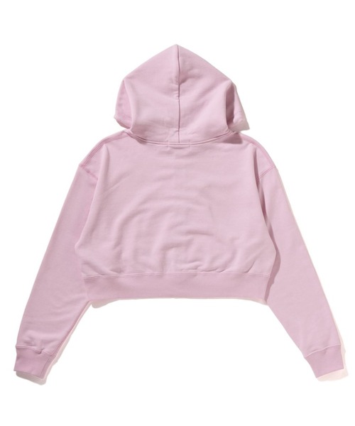 パーカー APE HEAD ONE POINT CROPPED ZIP HOODIE レディースの画像