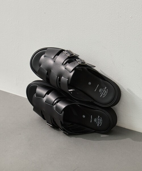 サンダル 「foot the coacher/フットザコーチャー」GURKHA SANDALS(GLOXI CUT SOLE) メンズの画像
