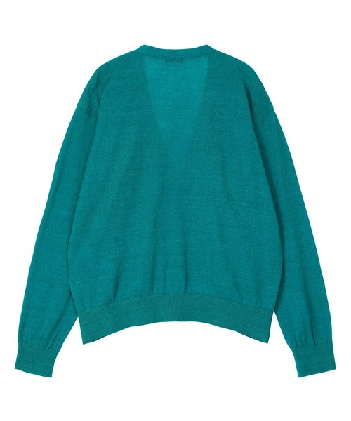 カーディガン LINEN COTTON KNIT レディースの画像