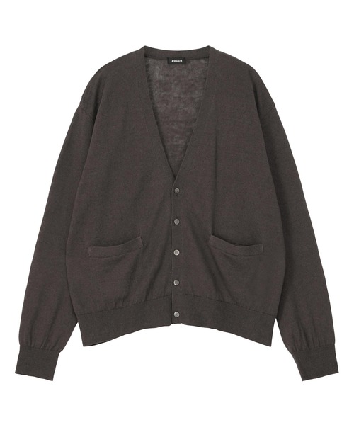 カーディガン LINEN COTTON KNIT レディースの画像