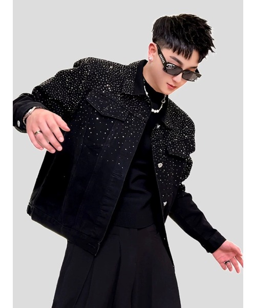 Bling Leads デニムジャケット gジャン 「Bls」 「ZM」「Bling Leads