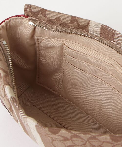 COACH（コーチ） クラッチバッグ - ベージュ レディース : ZOZOTOWN