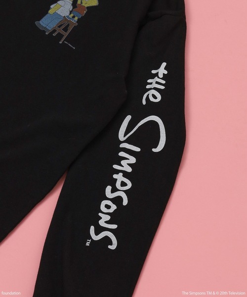 「The Simpsons」 長袖カットソー「ROSE BUDコラボ」 ONE SIZE ホワイト レディース_画像8