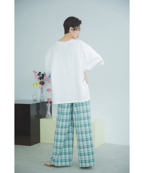 「CREOLME」 半袖Tシャツ ONE SIZE ホワイト系その他2 レディース_画像6