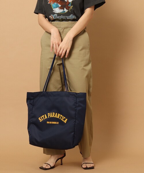 「sita parantica」 トートバッグ 00 グレー レディース_画像8