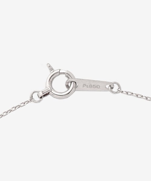ネックレス プラチナ ダイヤモンド ハートモチーフ ネックレス BLOOM/ブルーム レディースの画像