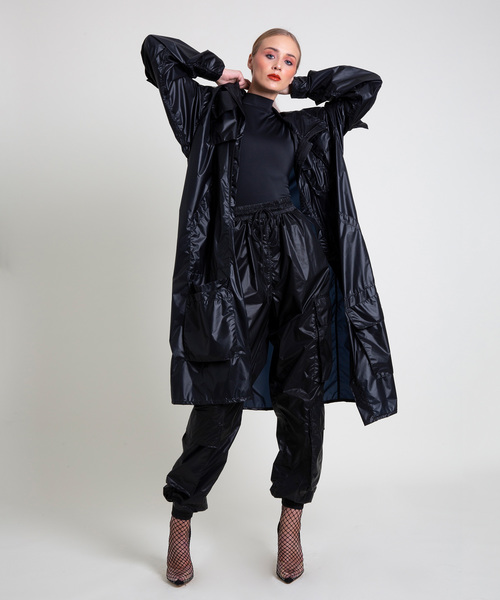 ナイロンジャケット THE BLACK NYLON M-65 TRENCH メンズ レディースの画像