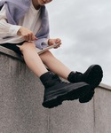 ブーツ coca / 厚底 レースアップスニー...の詳細画像5