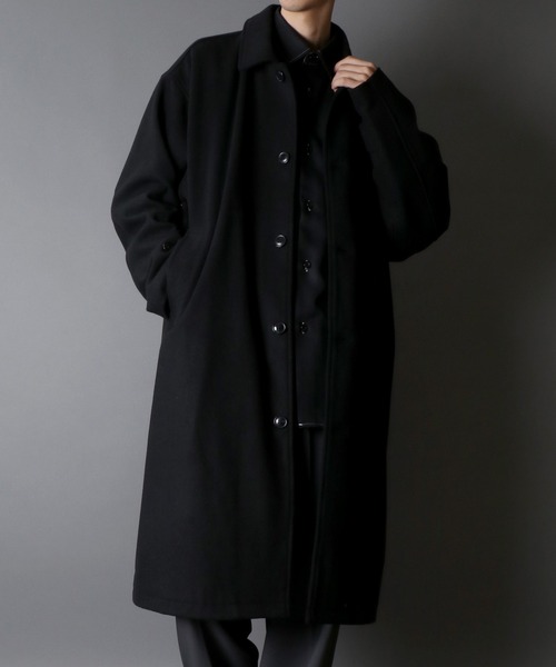 SITRY（シトリー） ステンカラーコート コート 「別注」over size wool