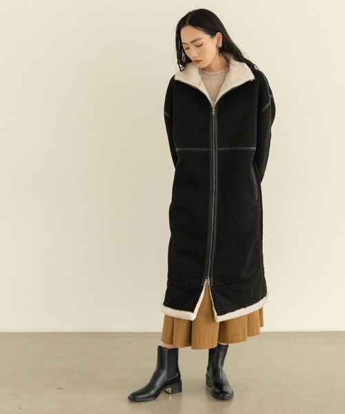 SHIPS（シップス） コート ムートンコート TERRAOЯY For SHIPS