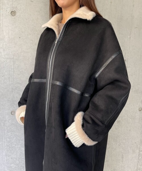 SHIPS（シップス） コート ムートンコート TERRAOЯY For SHIPS