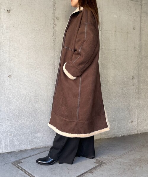 SHIPS（シップス） コート ムートンコート TERRAOЯY For SHIPS