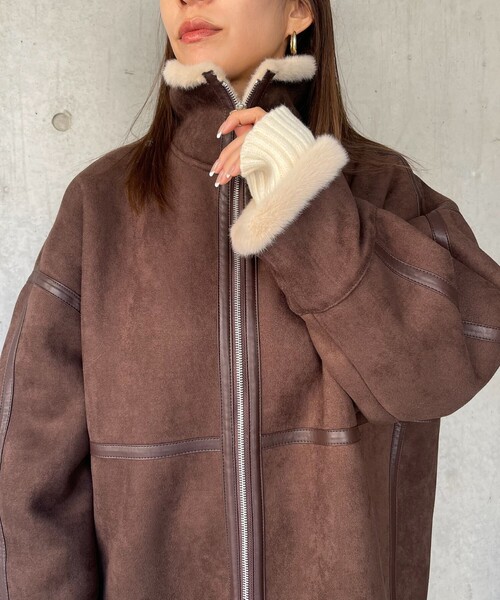 SHIPS（シップス） コート ムートンコート TERRAOЯY For SHIPS