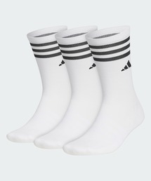 adidas golf セットアップ三点セット（ソックス付き） adidas 靴下 3P クルー丈 クッションソックス「adidas Golf
