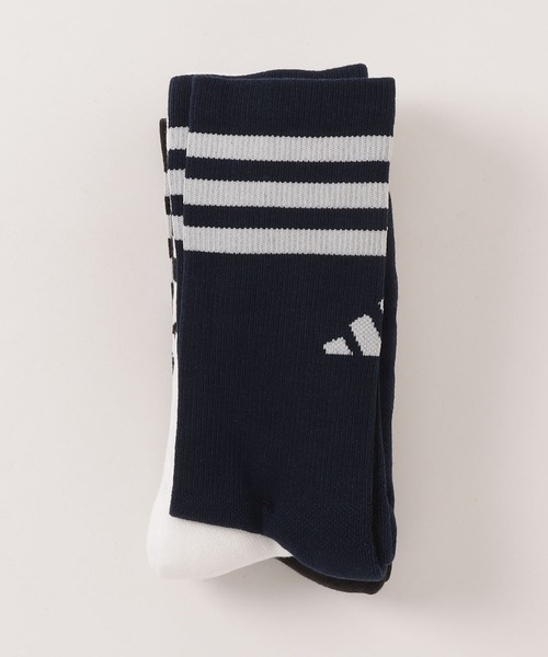 adidas golf セットアップ三点セット（ソックス付き） 3P クルー丈 クッションソックス【adidas Golf/アディダスゴルフ