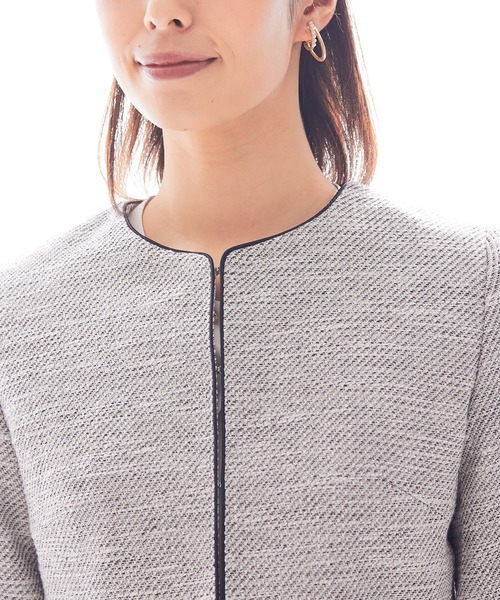 abahouse mavie（アバハウスマヴィ） ジャケット ノーカラージャケット