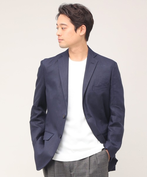 ジャケット テーラードジャケット 入学式 「WEB限定」 麻100％ リネン