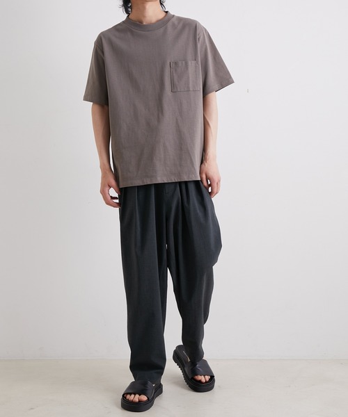 ADAM ET ROPE'（アダムエロペ） tシャツ 「汗染み防止」スエット