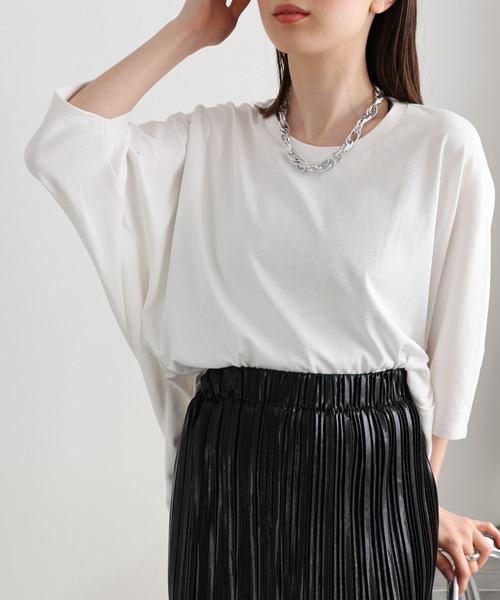 sakishimatokyo tシャツ 「高見え上質コットン」オーバーサイズTシャツ