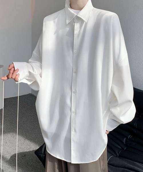 シャツ 「FVLMEN」ring scarf dolman sleeve shirt/リングスカーフ付 