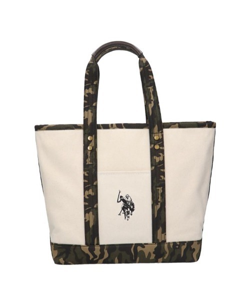 U.S. POLO ASSN.（ユーエスポロアッスン） トートバッグ キャンバス