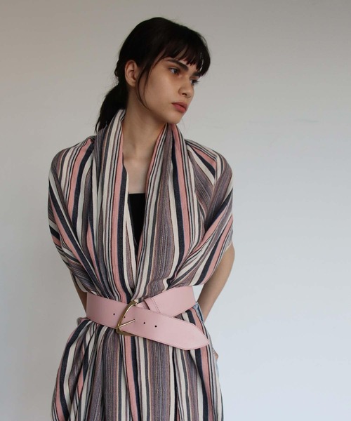 MAISON BOINET ベルト / triangle P belt(トライアングルバックル太 