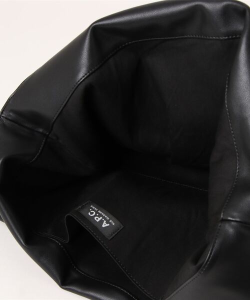 A.P.C. トートバッグ 黒 NINON Ninon スモールトートバッグ 23236102229