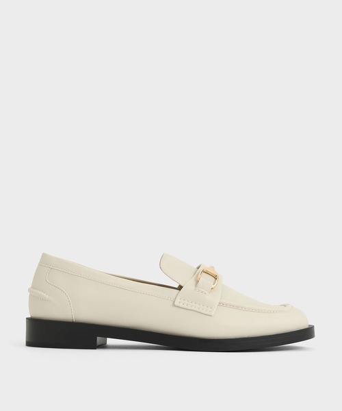 CHARLES ＆ KEITH（チャールズ&キース） ローファー メタリック