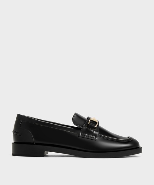CHARLES ＆ KEITH（チャールズ&キース） ローファー メタリック