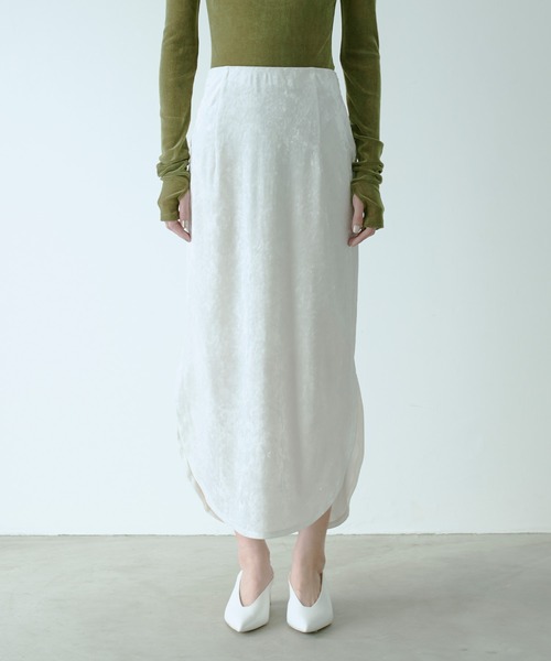 SORIN スカート Crushed Velour Circle Hem Skirt : ZOZOTOWN
