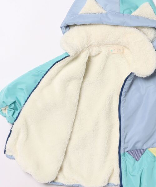 ジャケット ブルゾン フード付きりんごタフタコート キッズ : 81305207  