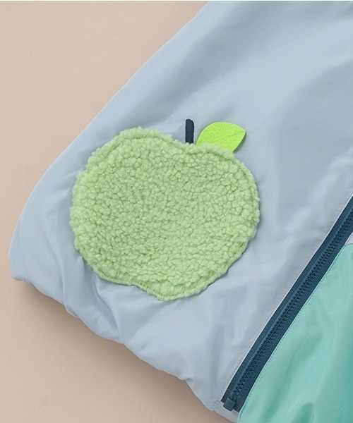 ジャケット ブルゾン フード付きりんごタフタコート キッズ : 81305207  