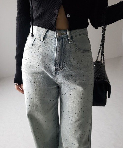 PRIDEのデニムパンツ Side Slash Denim Pants